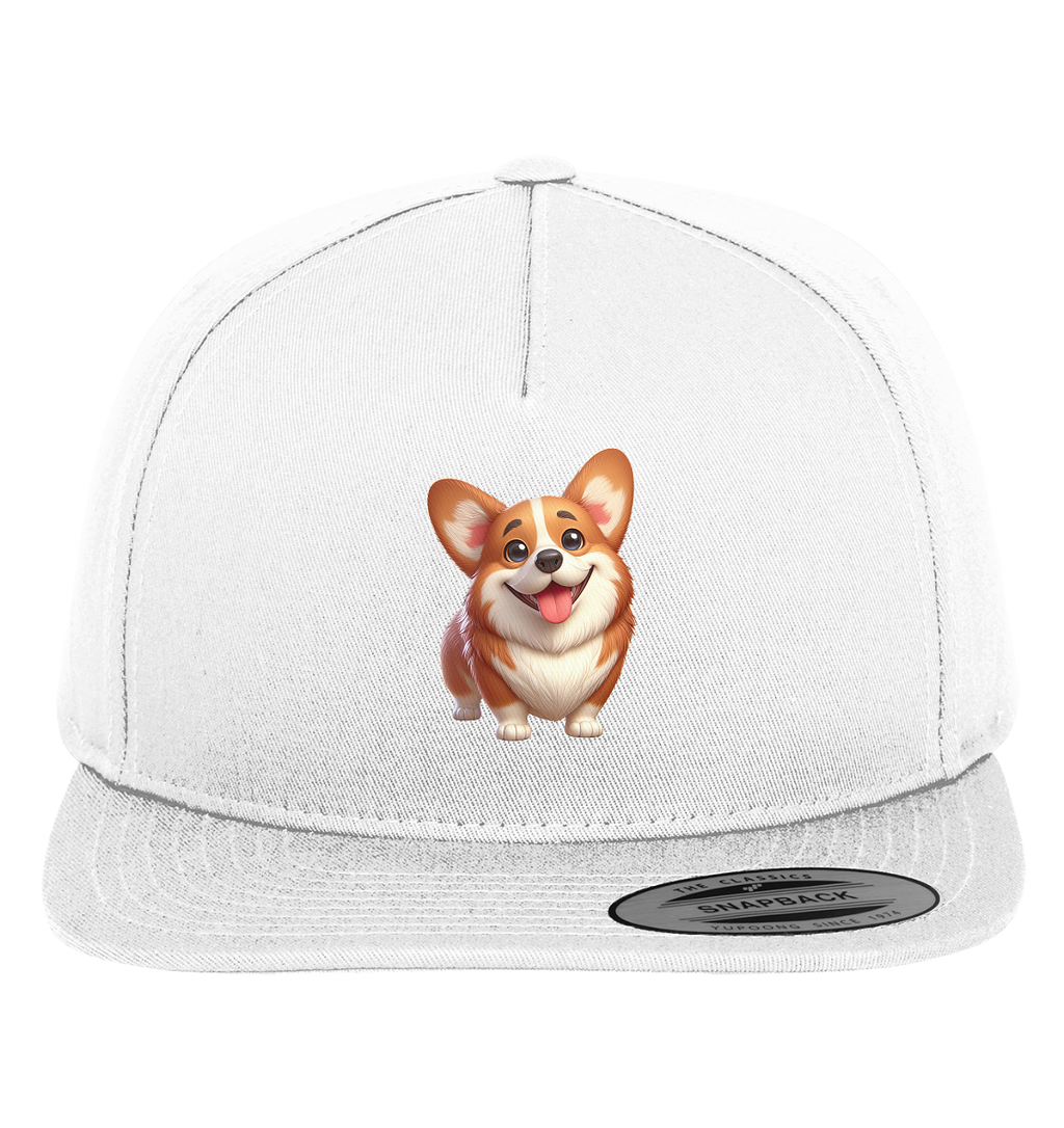Corgi Cartoon Hund - persoinalisierbar - Premium Snapback