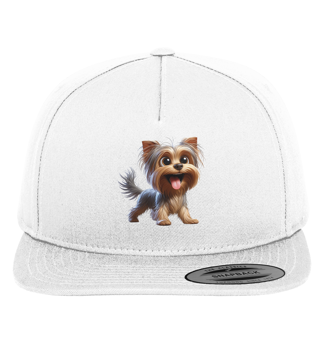 Yorkshire Terrier Cartoon - personalisierbar - Premium Snapback