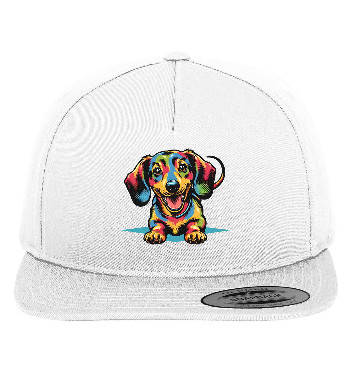 Happy Dackel Pop Art - Premium Snapback