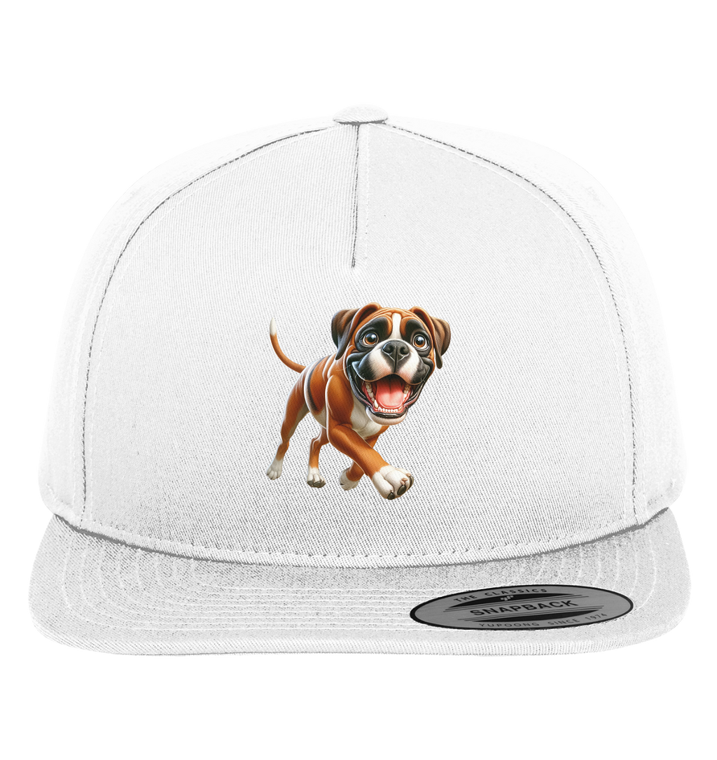Boxer Cartoon Hund personalisierbar - Premium Snapback