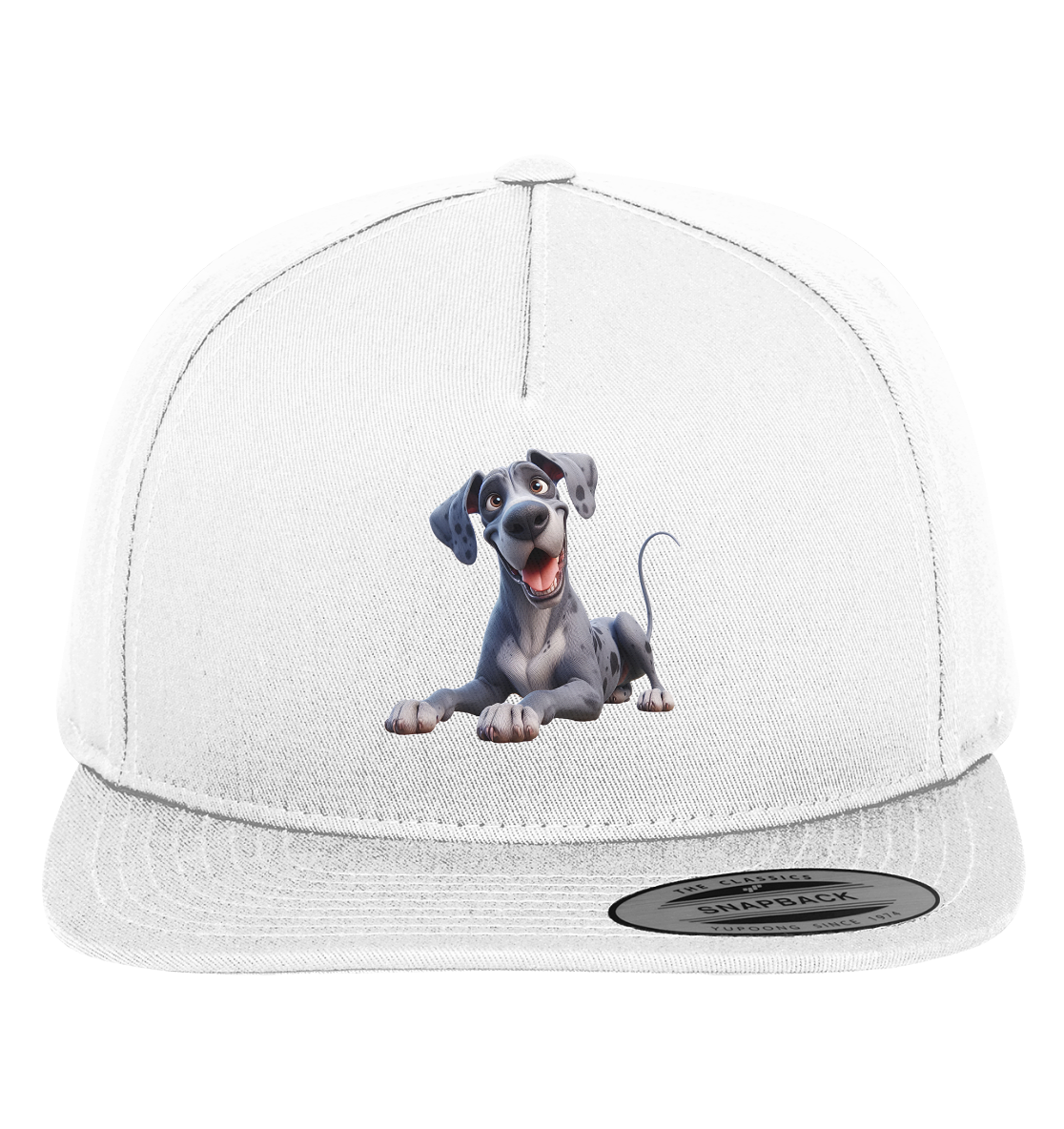 Dänische Dogge - personalisierbar - Premium Snapback