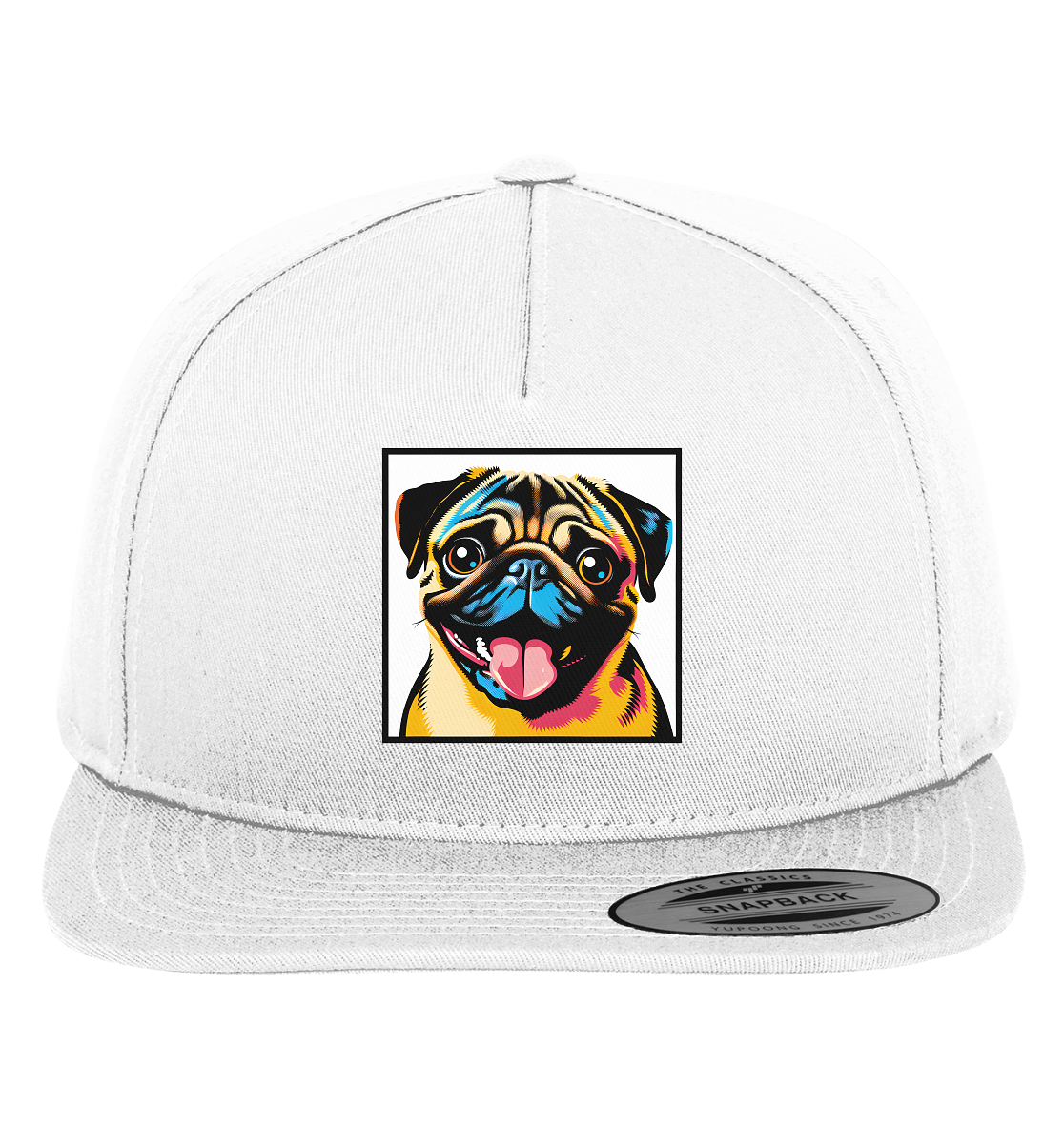 Mops Pop Art - Premium Snapback