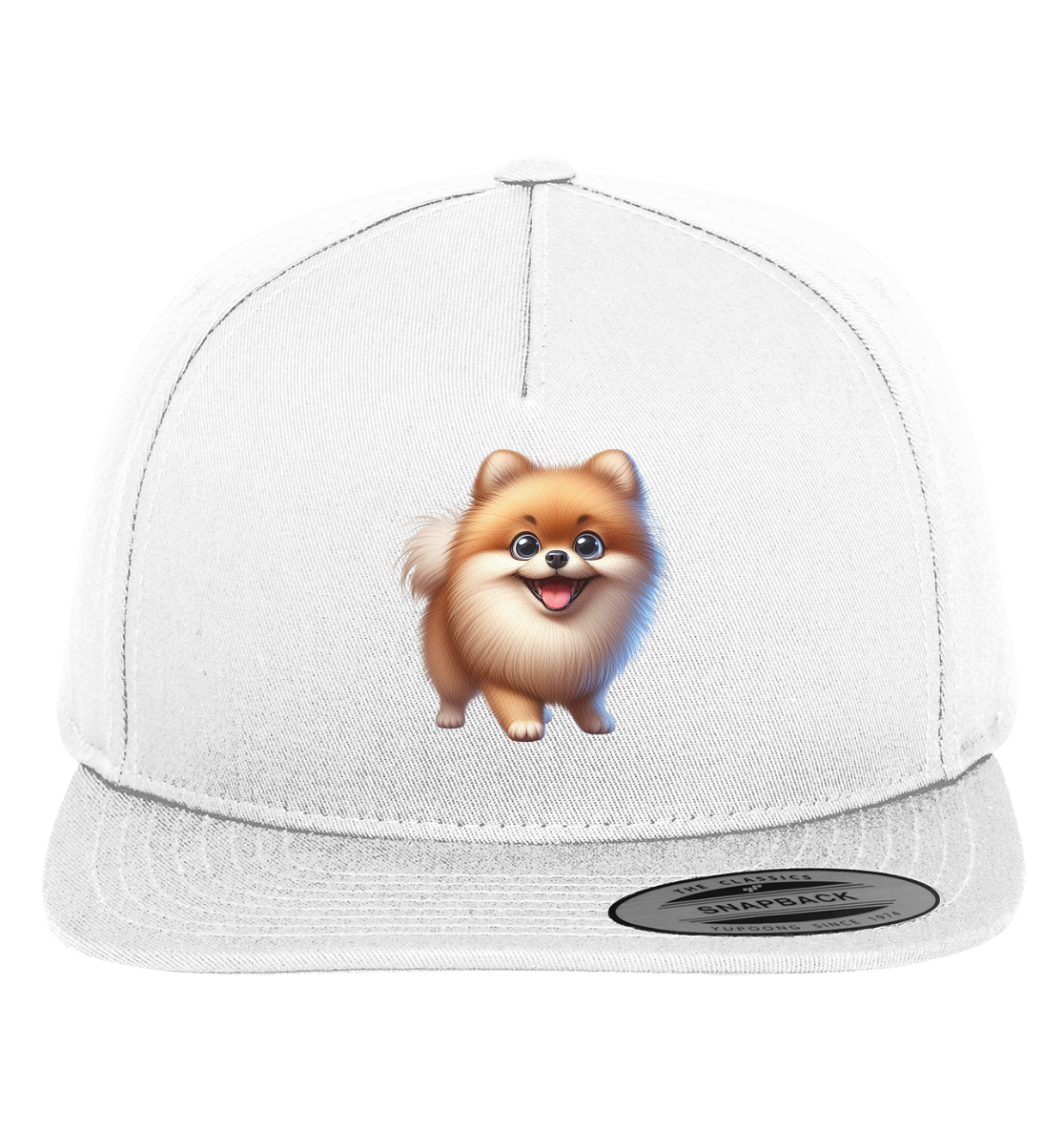 Pomeranien Cartoon - personalisierbar - Premium Snapback