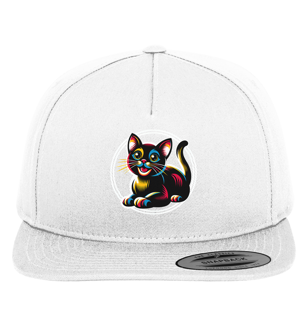 Kätzchen Pop Art - personalisierbar - Premium Snapback