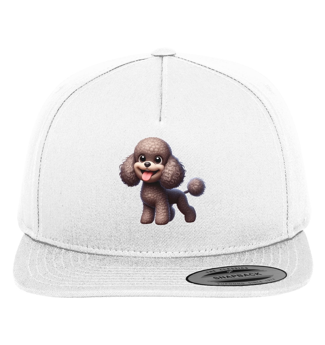 Pudel Comic - personalisierbar - Premium Snapback