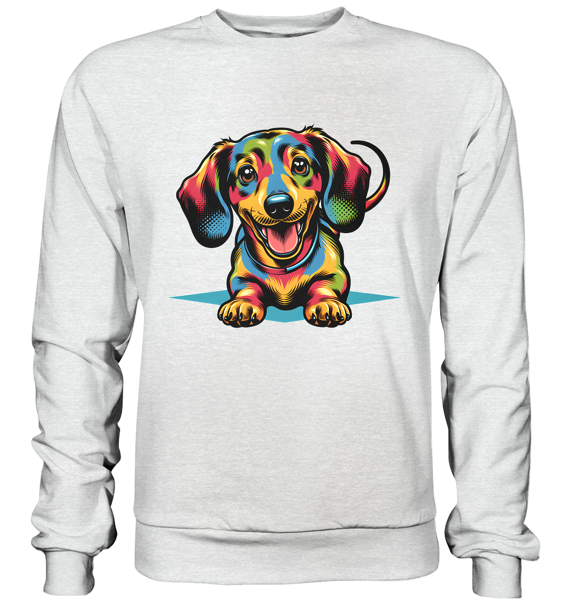 Happy Dackel Pop Art - Premium Sweatshirt