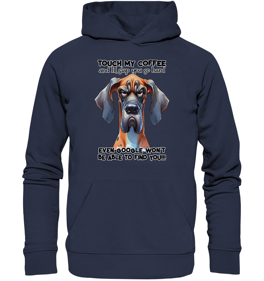 Grumpy Dog Kaffee - Premium Unisex Hoodie