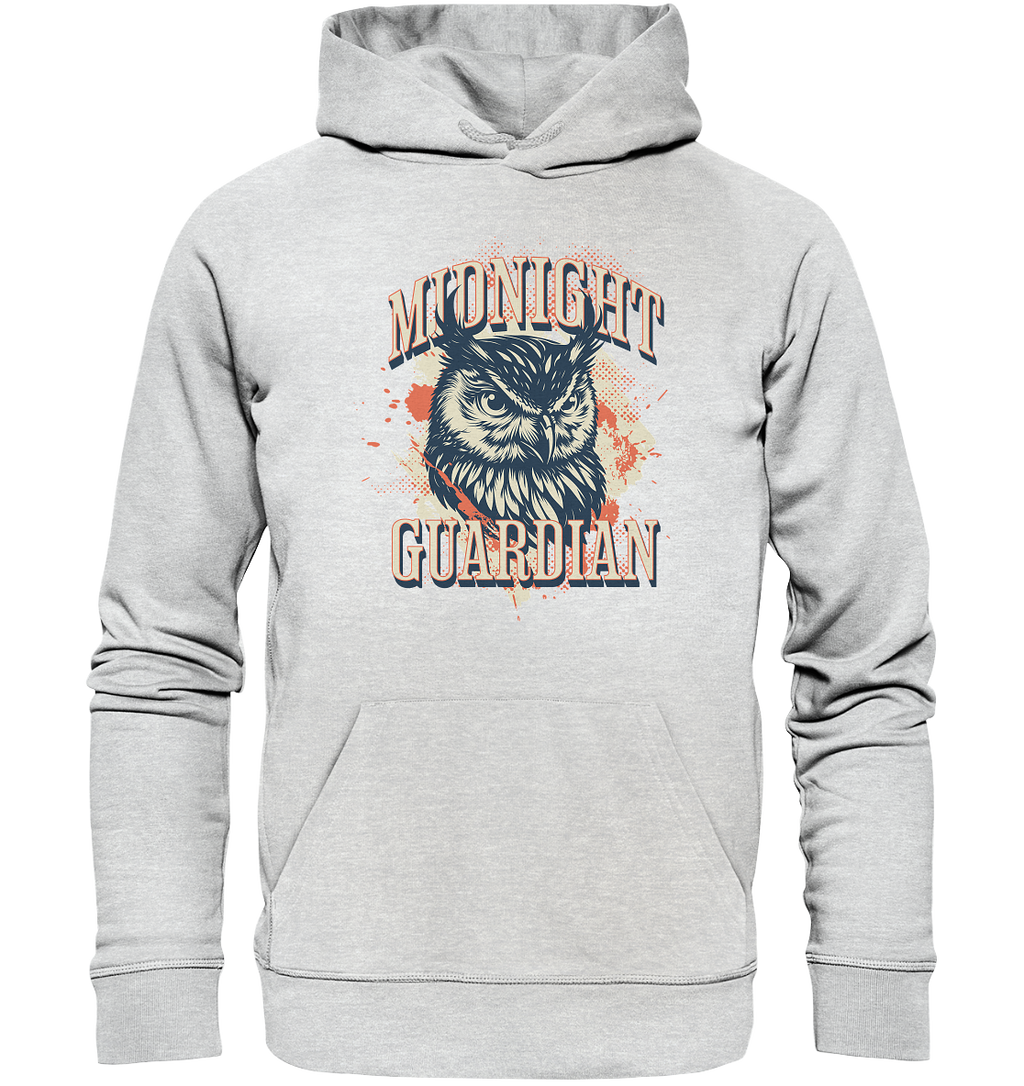 Eule Vintage Art - Midnight Guardian - Premium Unisex Hoodie
