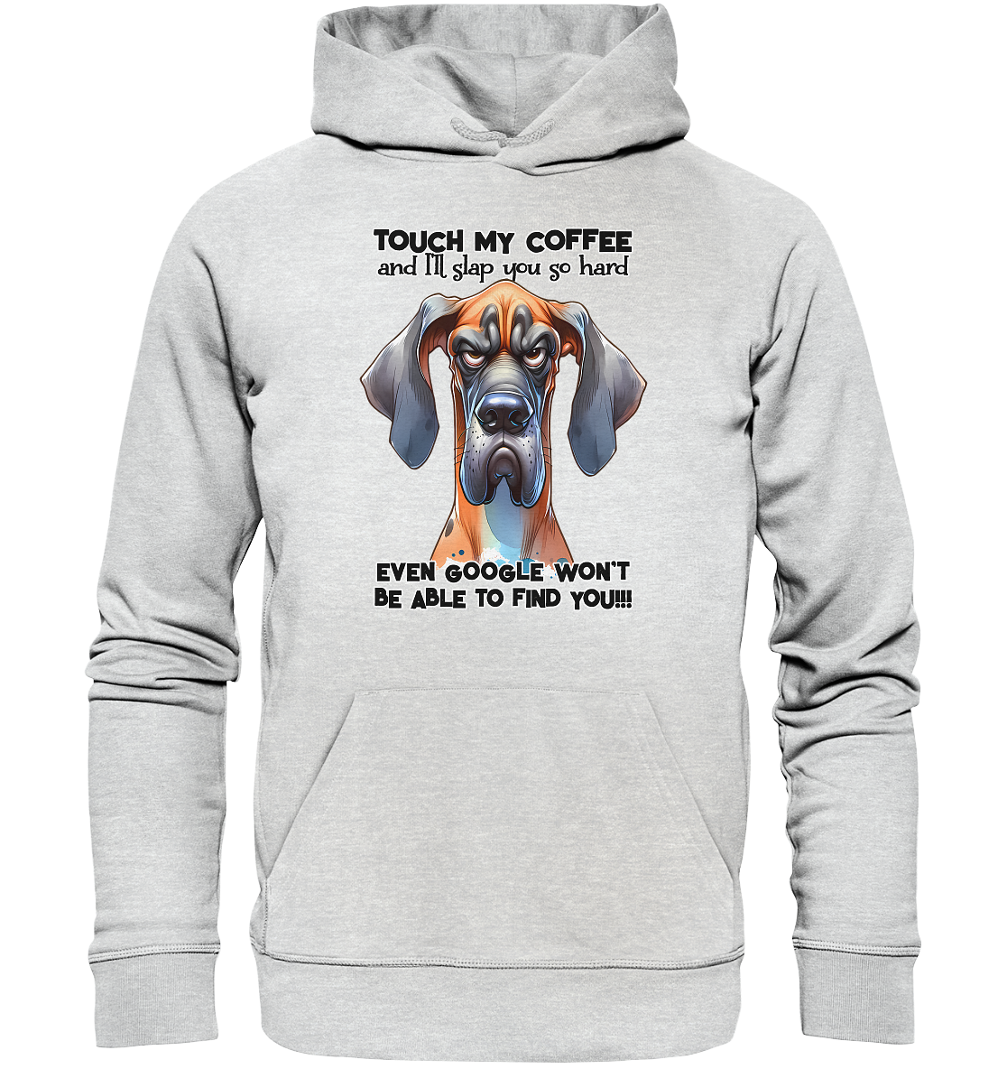 Grumpy Dog Kaffee - Premium Unisex Hoodie