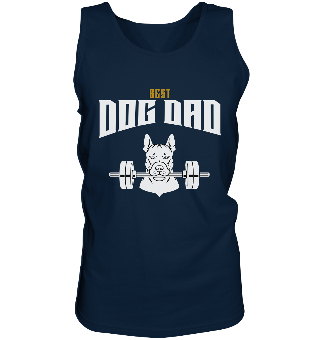 Best Dog Dad - Personalisierbar - Tank-Top