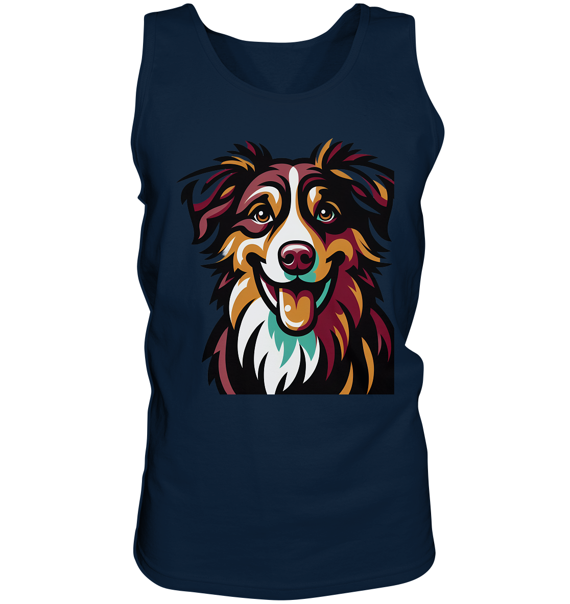 Australian Shepherd Hund - personalisierbar - Tank-Top