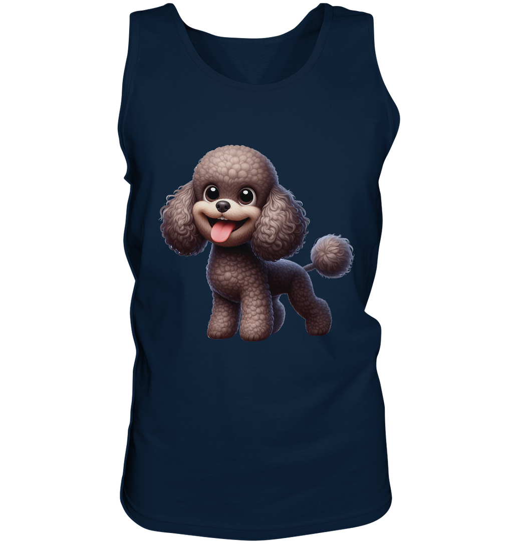 Pudel Comic - personalisierbar - Tank-Top