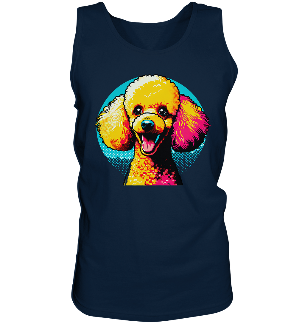 Pudel Pop Art - personalisierbar - Tank-Top