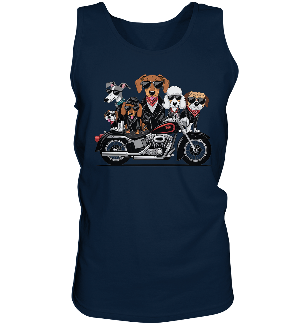 Hunde Biker Gang Fun - Tank-Top