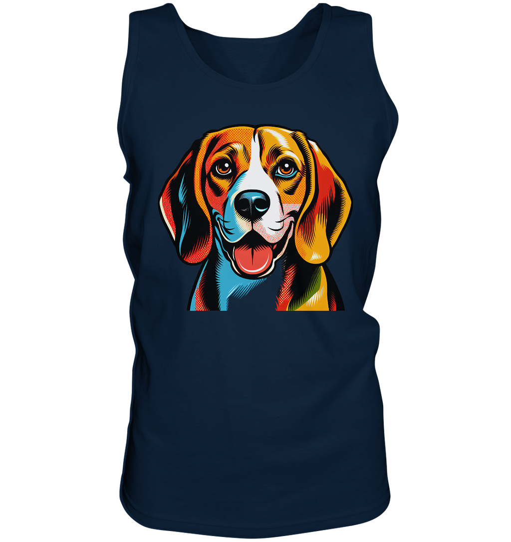 Beagle Pop Art - Personalisierbar - Tank-Top