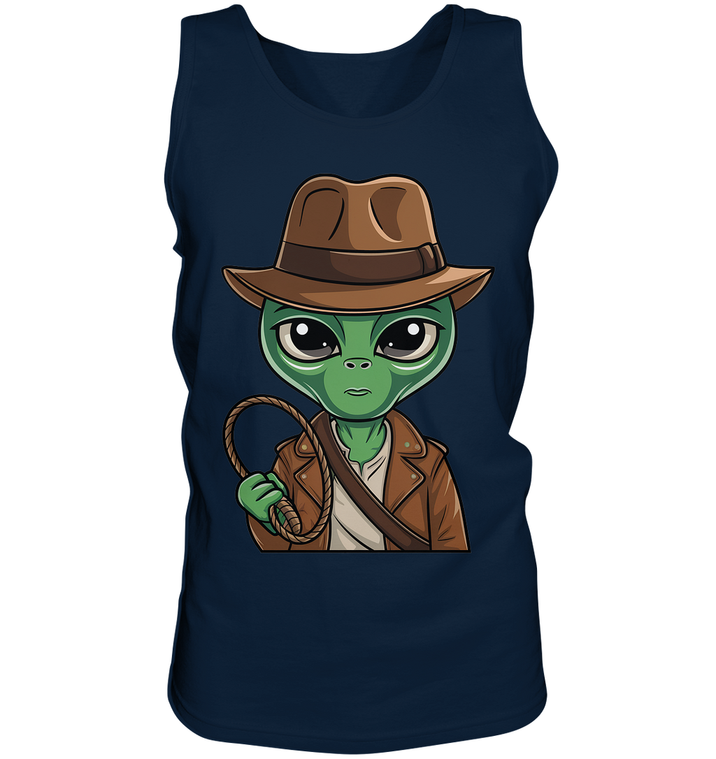 Alien Abenteurer Cartoon - Tank-Top