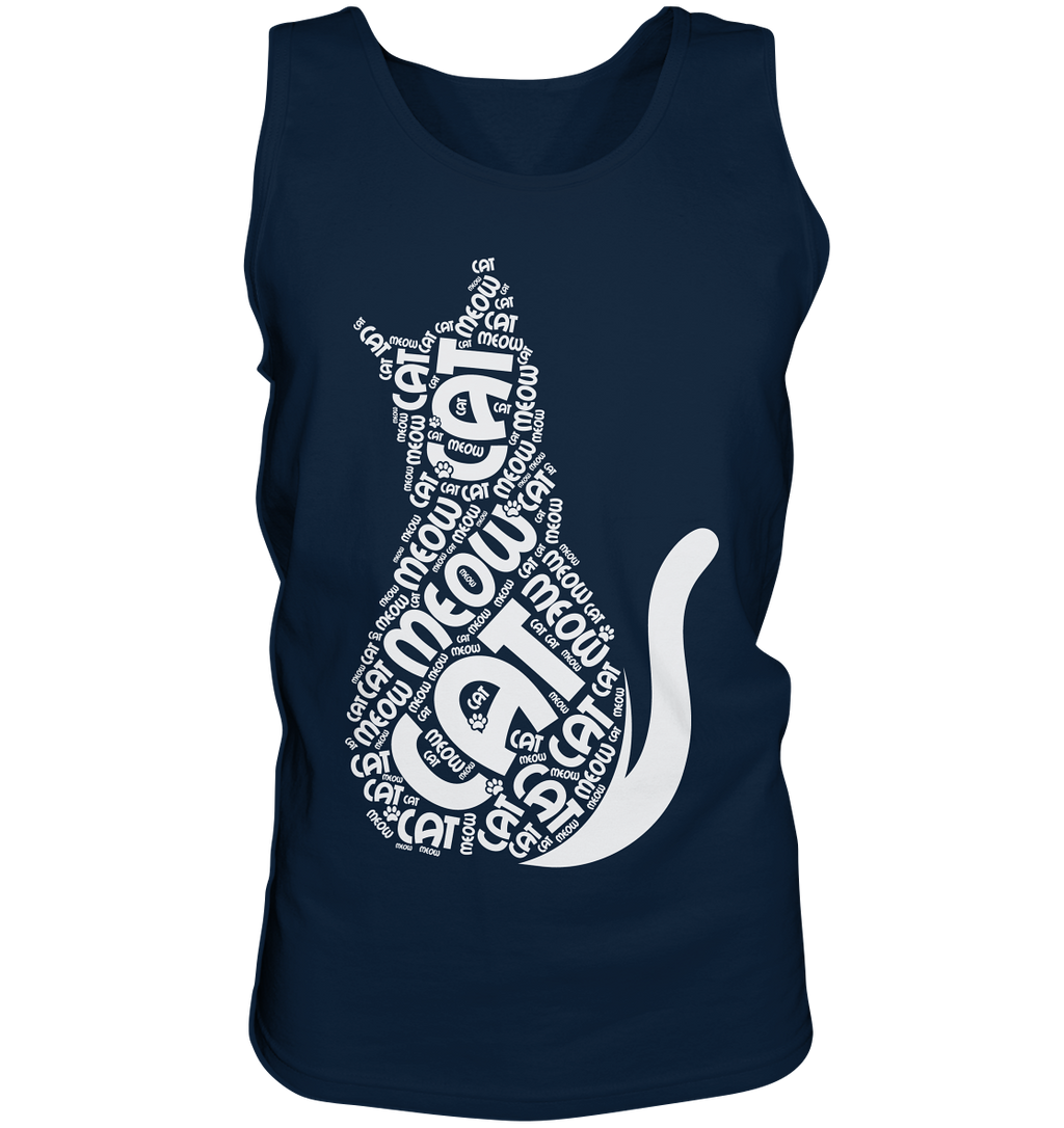 Katzen Cat slogan  - Tank-Top