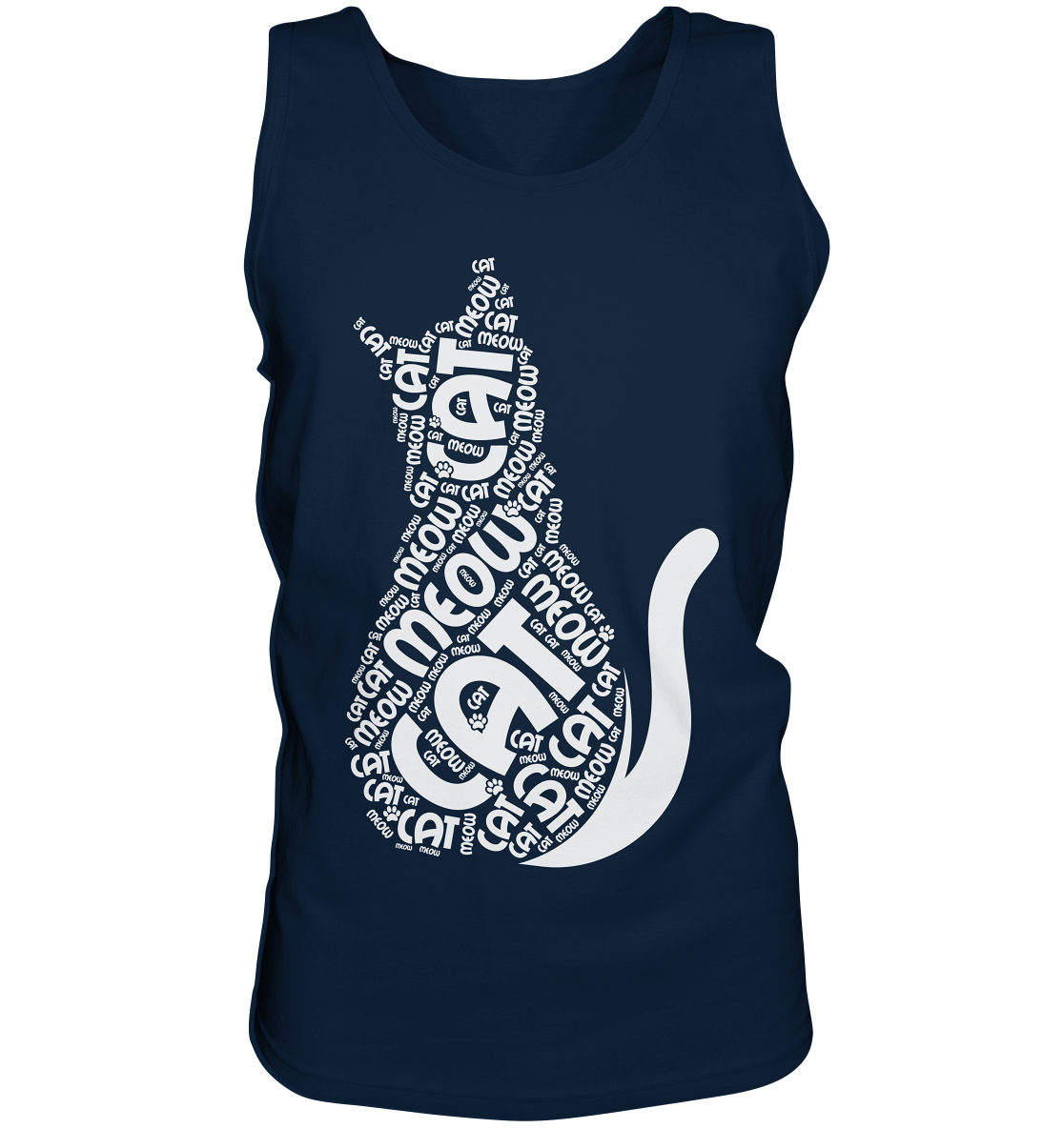Katzen Cat slogan  - Tank-Top