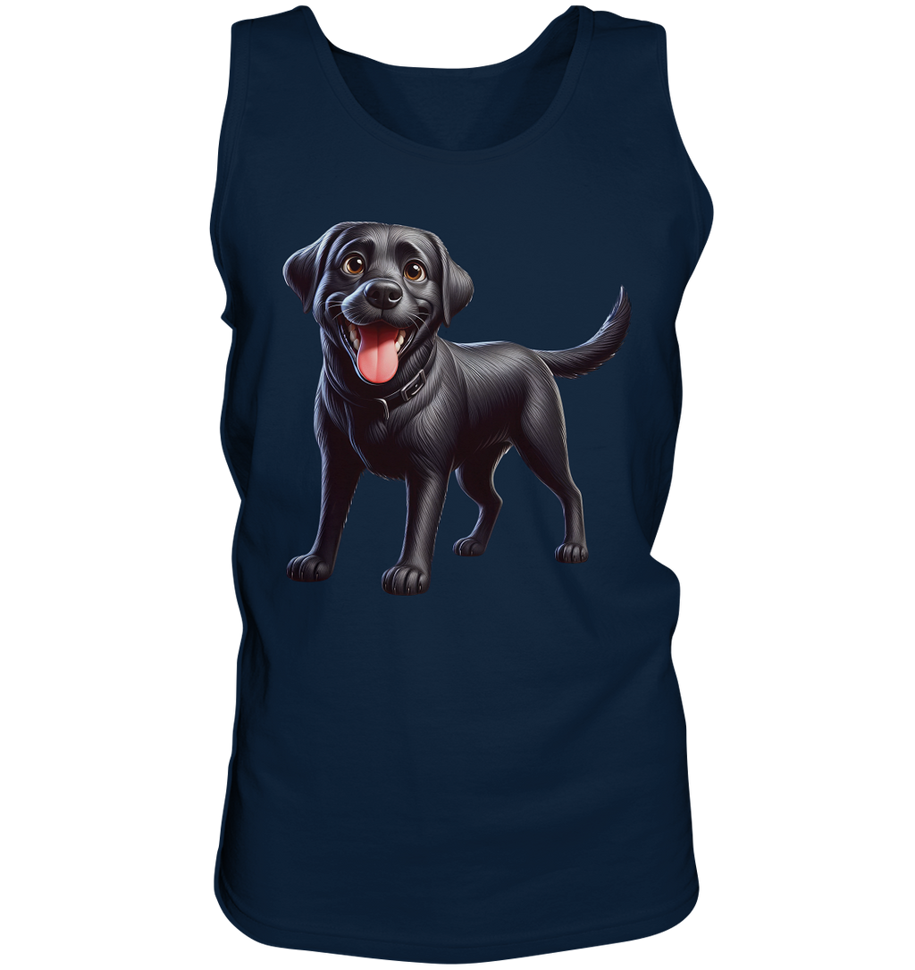 Cartoon Labrador Retreiver - personalisierbar - Tank-Top