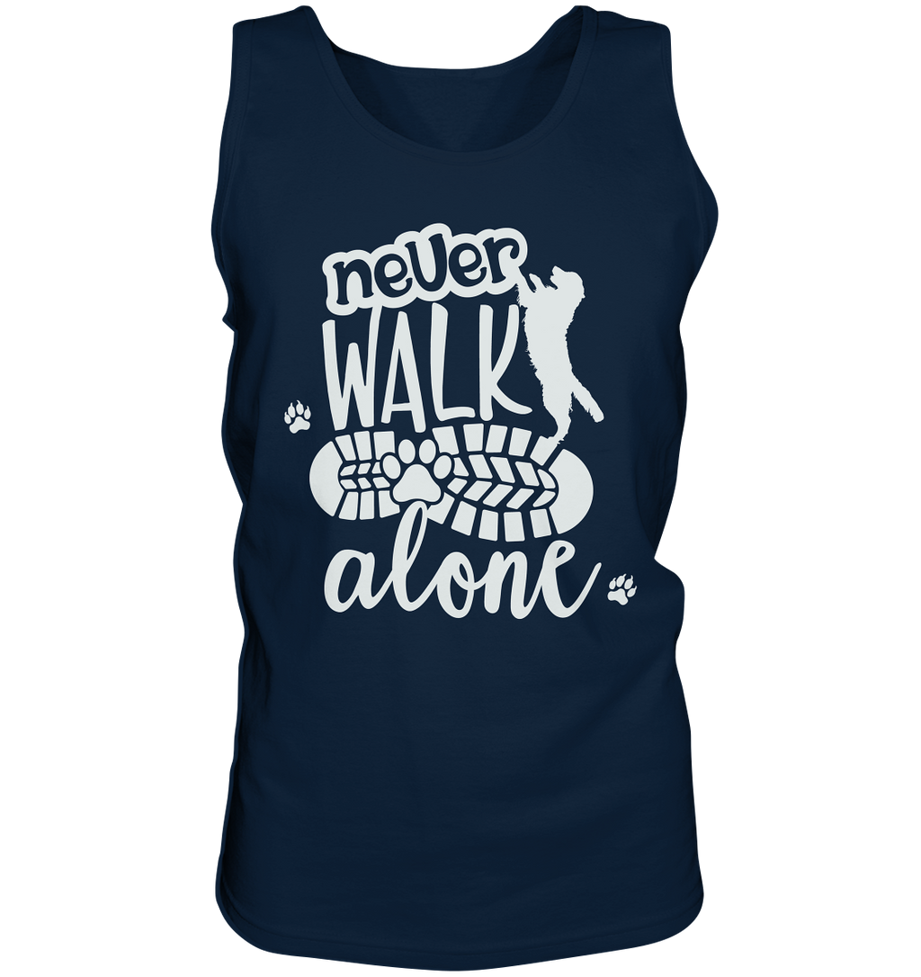 Hundefreunde You never walk alone - personalisierbar - Tank-Top