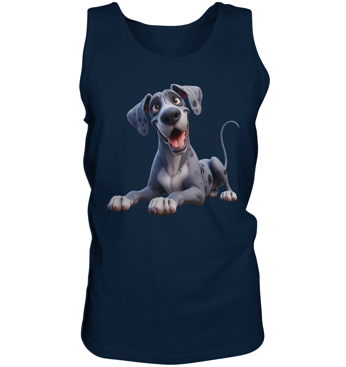Dänische Dogge - personalisierbar - Tank-Top