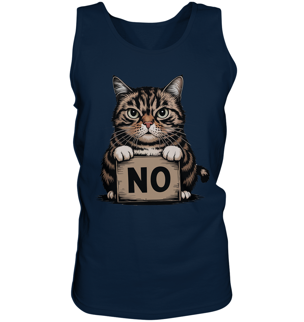 No - Funny Katze  - Tank-Top