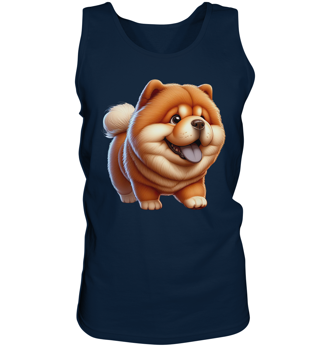 Chow Chow Cartoon Hund - personalisierbar - Tank-Top