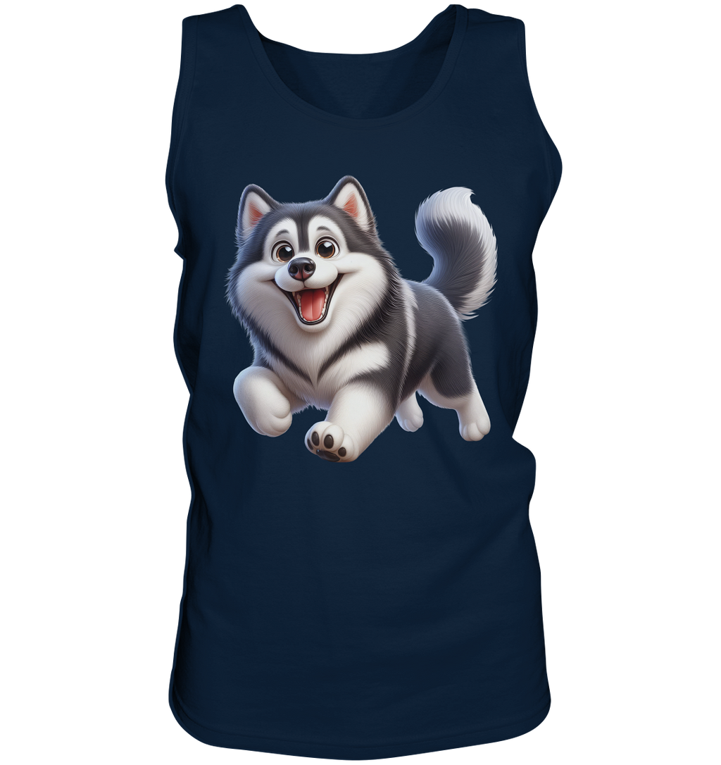 Husky Comic - personalisierbar - Tank-Top