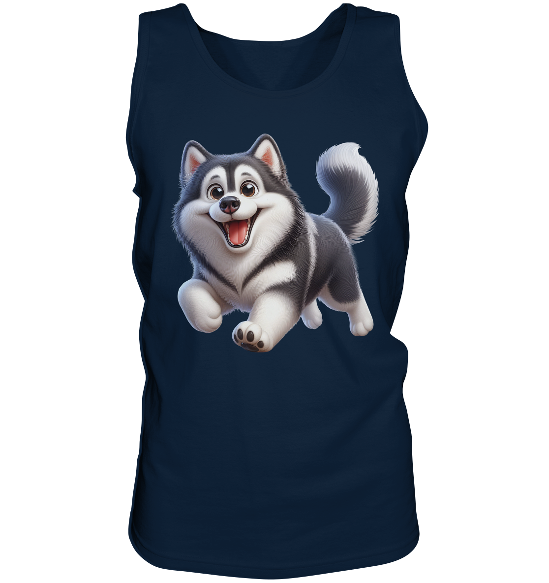 Husky Comic - personalisierbar - Tank-Top