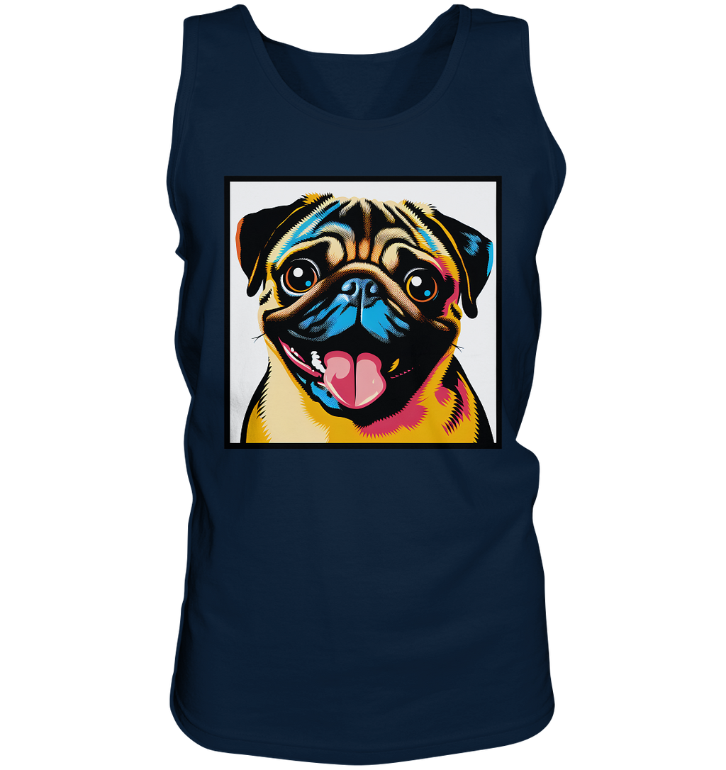 Mops Pop Art - Tank-Top