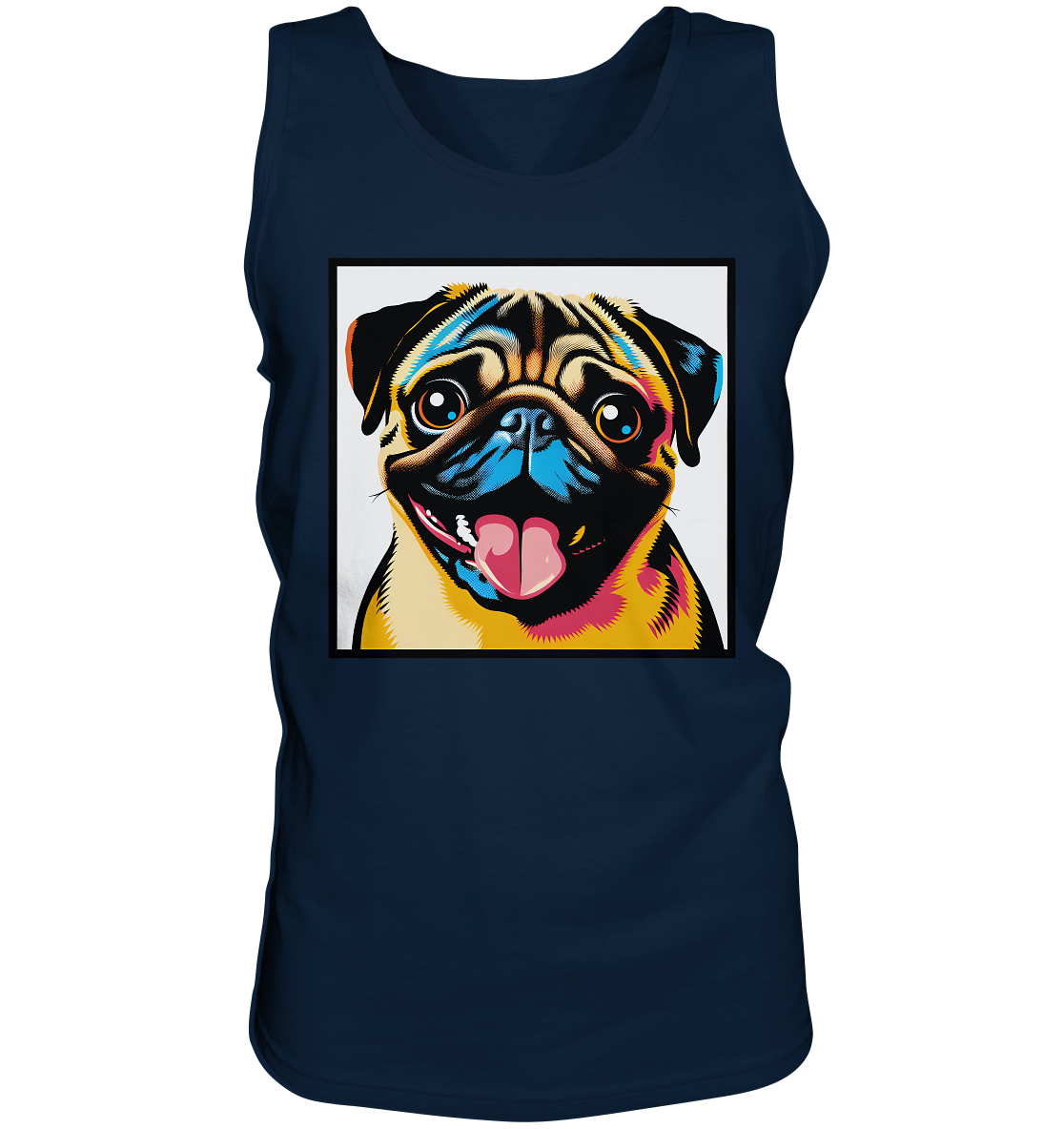 Mops Pop Art - Tank-Top