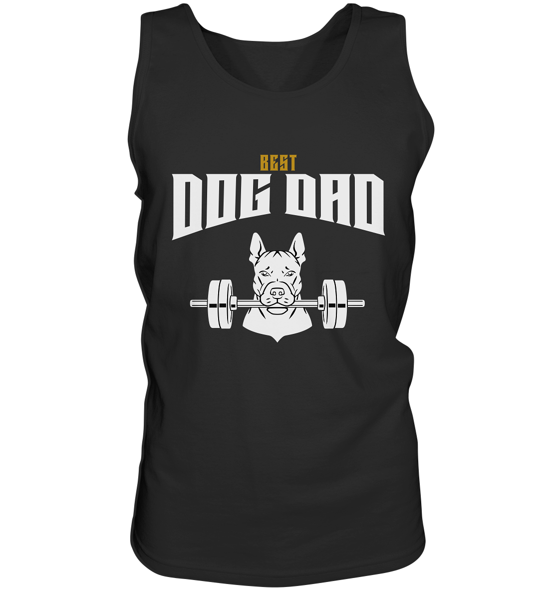 Best Dog Dad - Personalisierbar - Tank-Top
