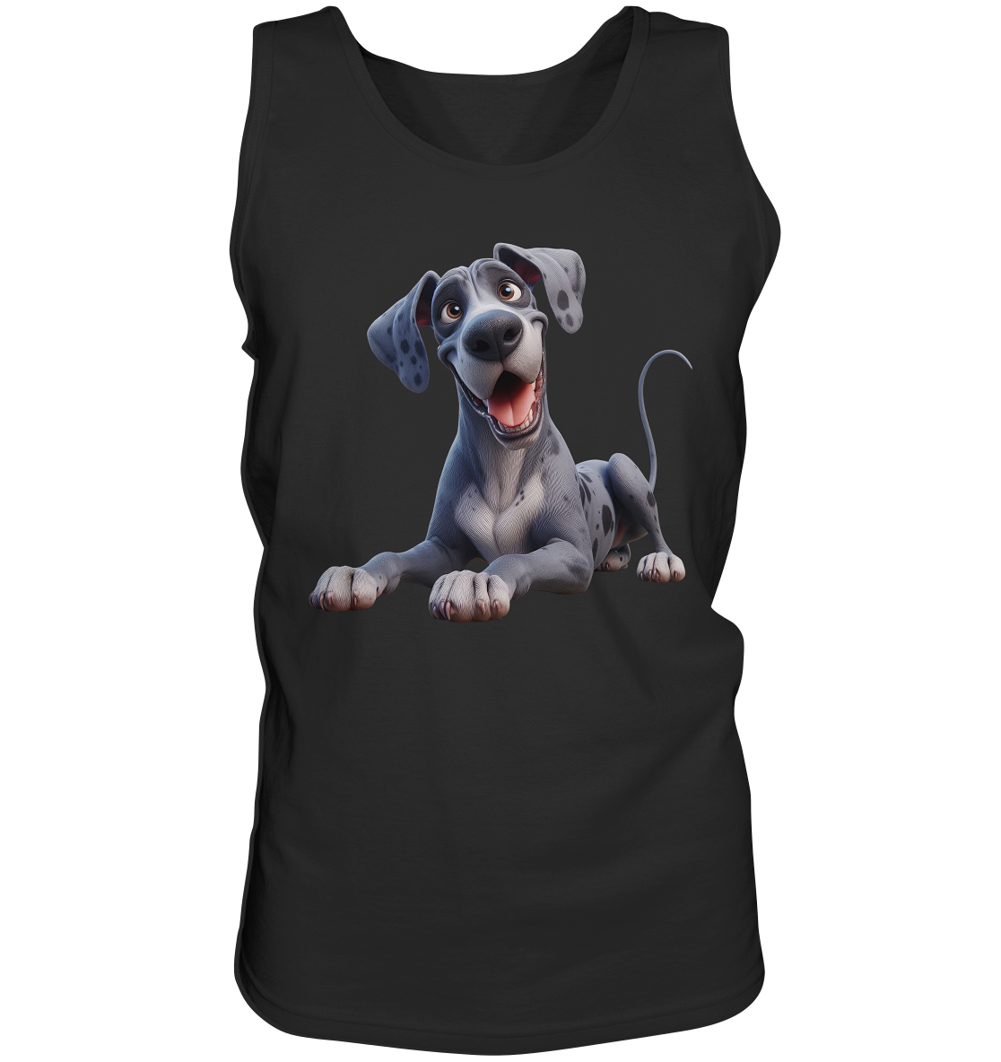 Dänische Dogge - personalisierbar - Tank-Top