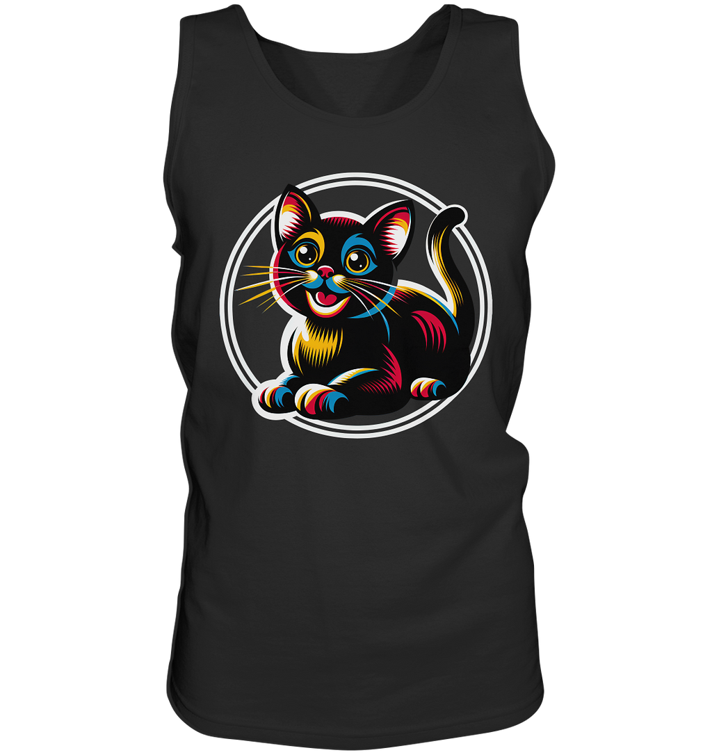 Kätzchen Pop Art - personalisierbar - Tank-Top