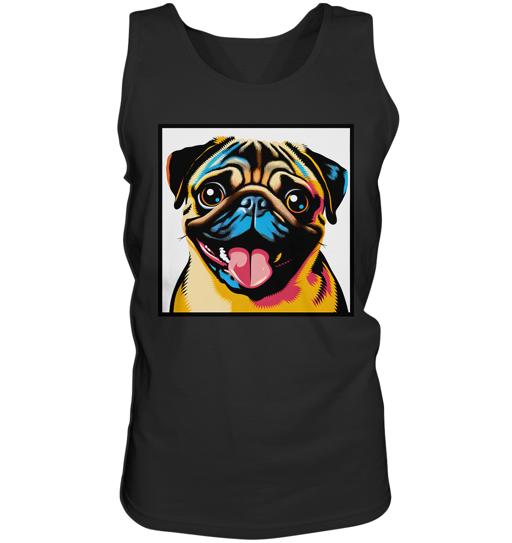 Mops Pop Art - Tank-Top