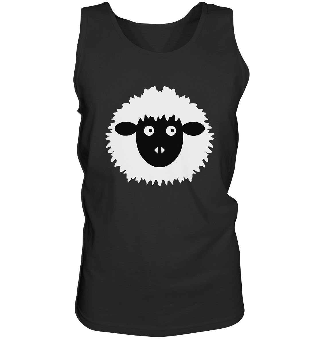 Schaf comic -personalisierbar - Tank-Top