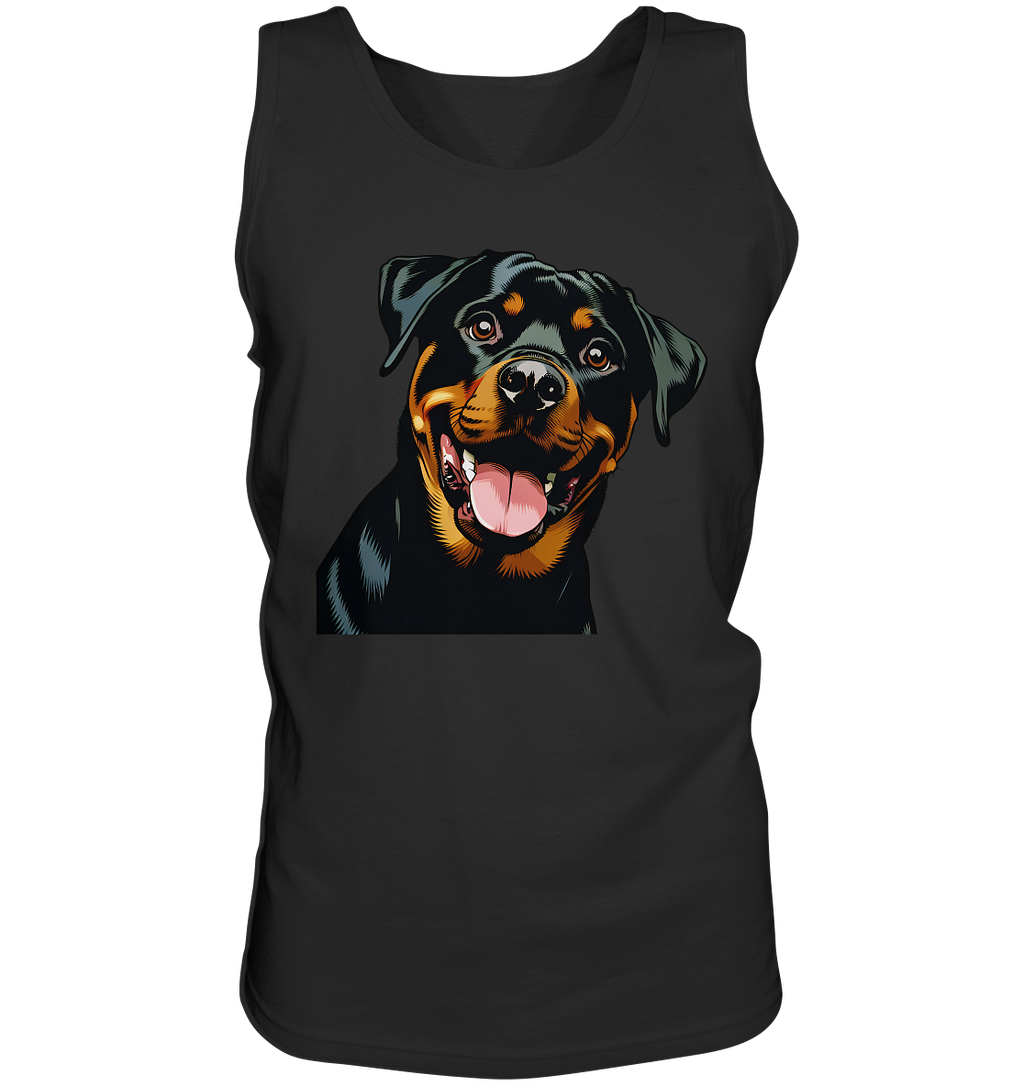 Rottweiler  Comic - personalisierbar - Tank-Top