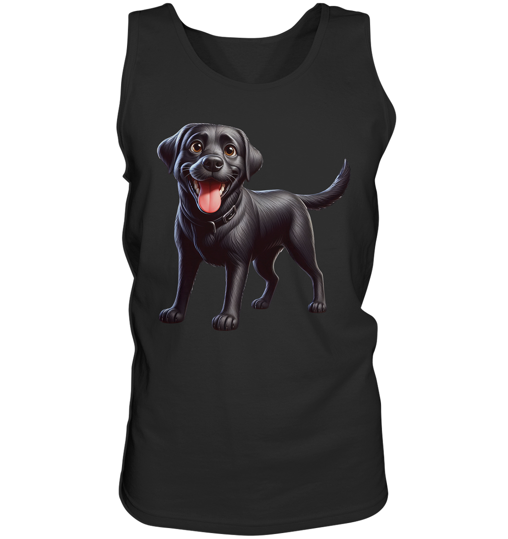 Cartoon Labrador Retreiver - personalisierbar - Tank-Top