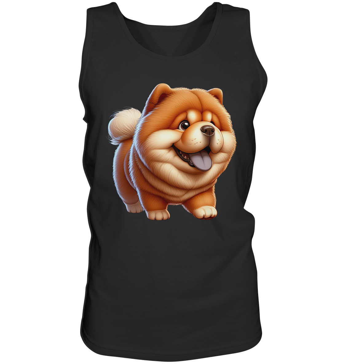 Chow Chow Cartoon Hund - personalisierbar - Tank-Top