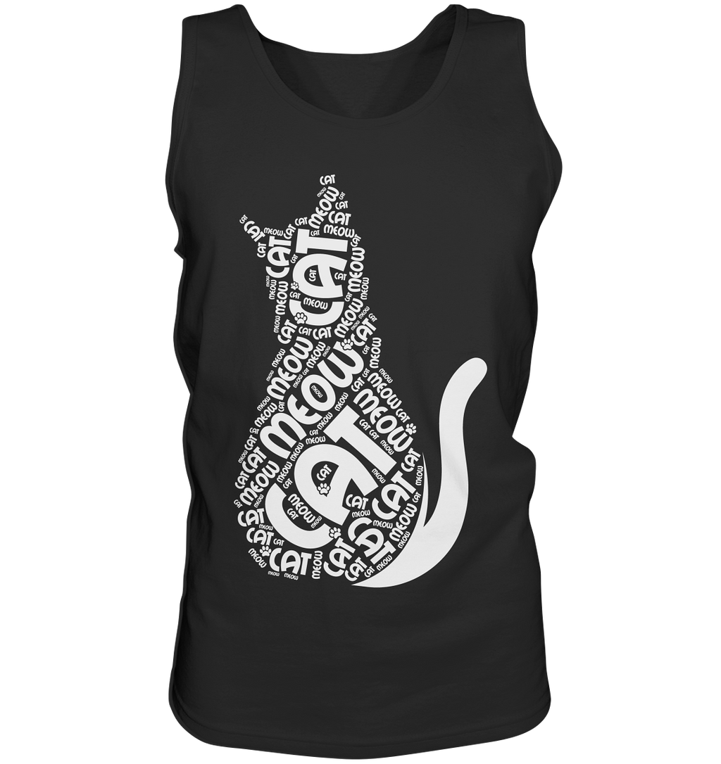 Katzen Cat slogan  - Tank-Top