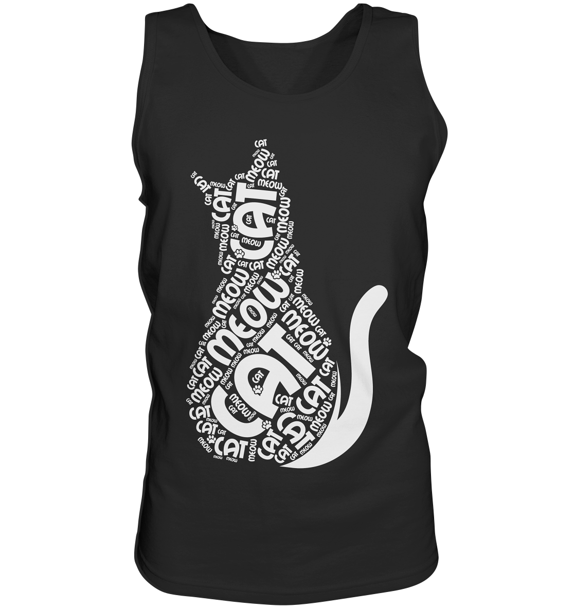 Katzen Cat slogan  - Tank-Top