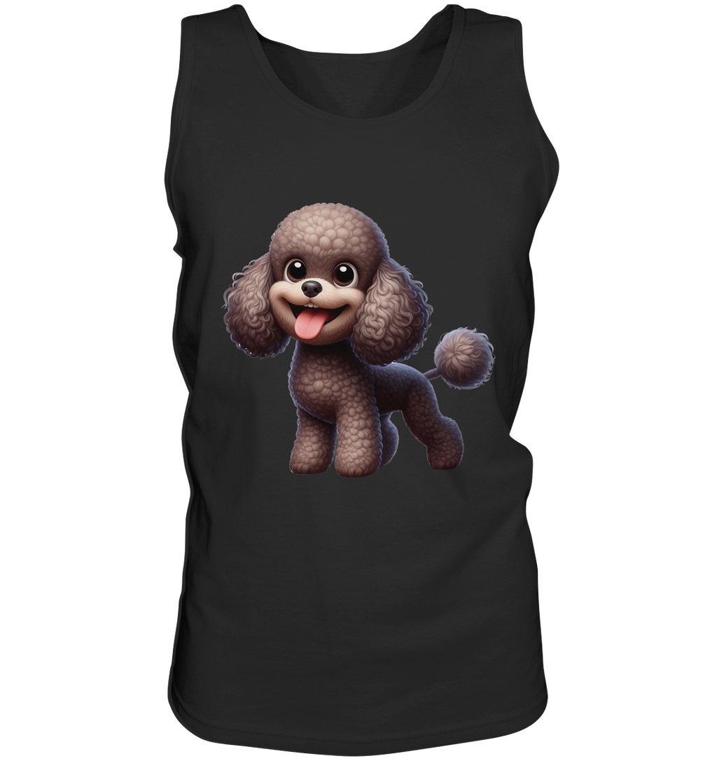 Pudel Comic - personalisierbar - Tank-Top