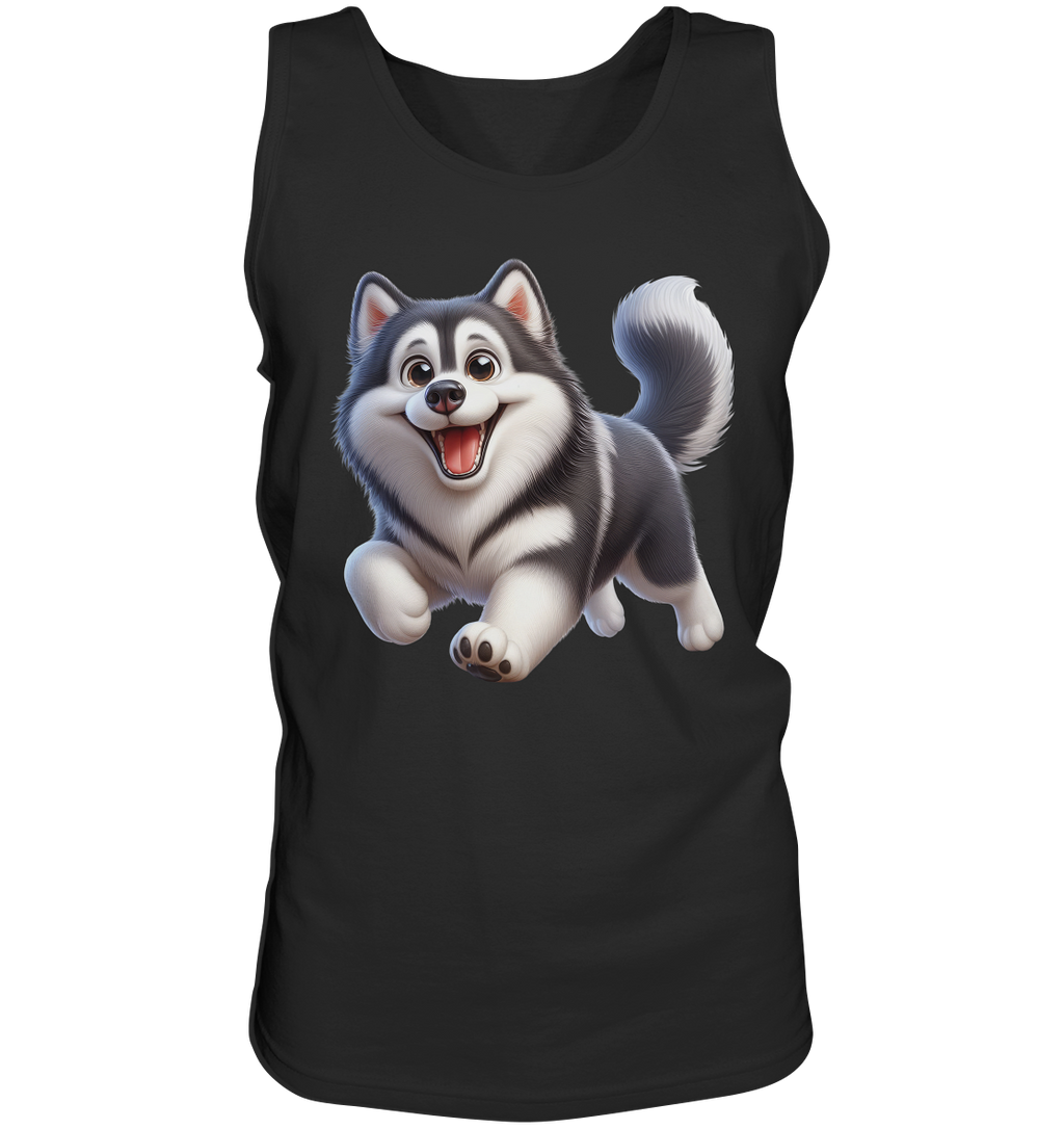 Husky Comic - personalisierbar - Tank-Top