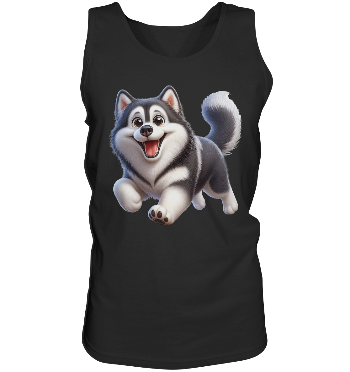 Husky Comic - personalisierbar - Tank-Top