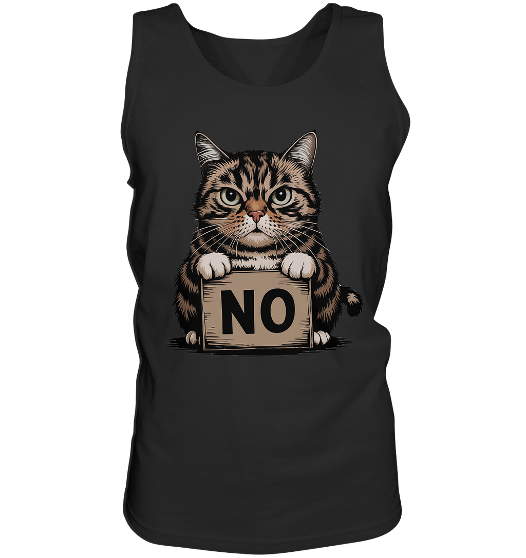 No - Funny Katze  - Tank-Top