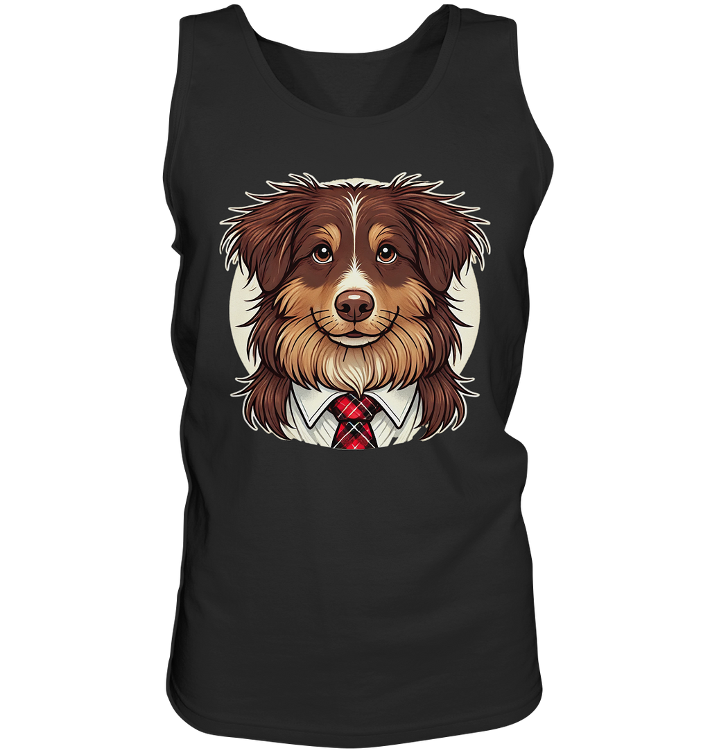 Cartoon Australian Shepherd  - Tank-Top