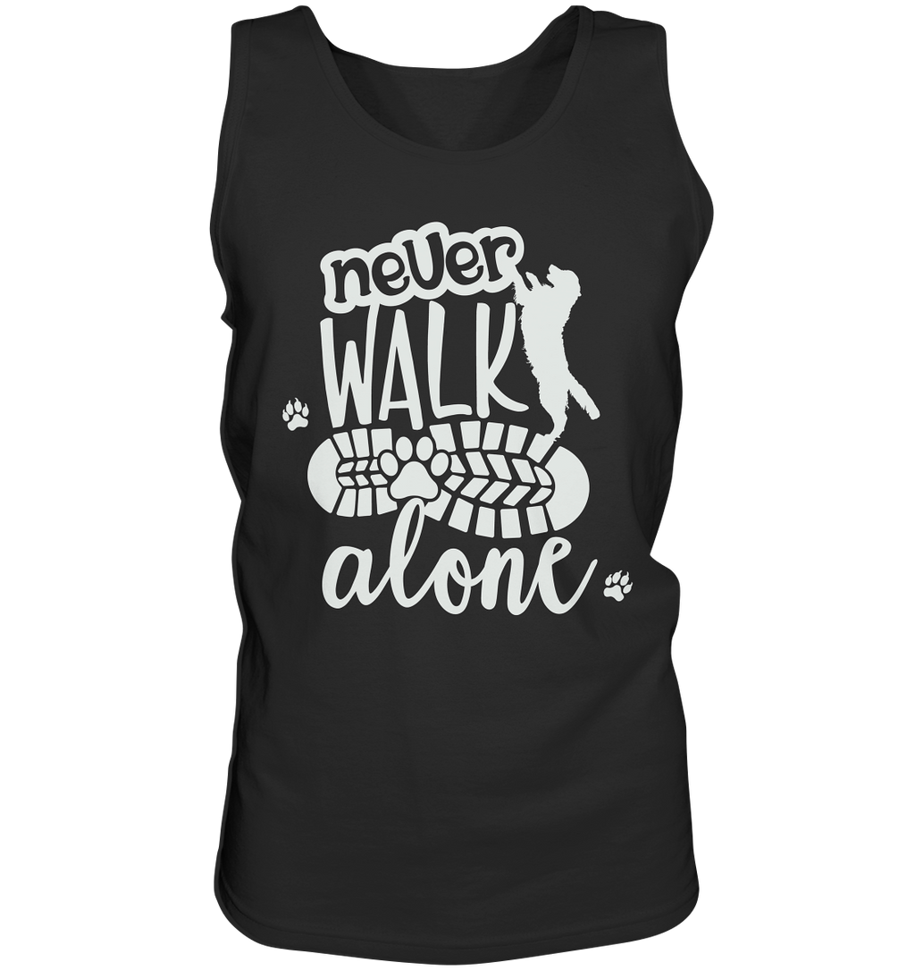 Hundefreunde You never walk alone - personalisierbar - Tank-Top