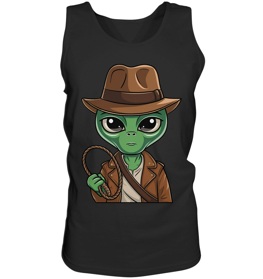 Alien Abenteurer Cartoon - Tank-Top