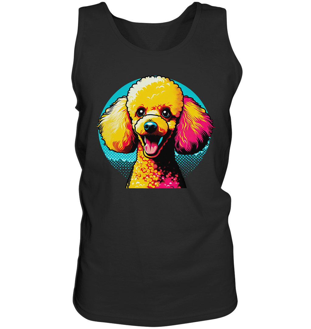 Pudel Pop Art - personalisierbar - Tank-Top