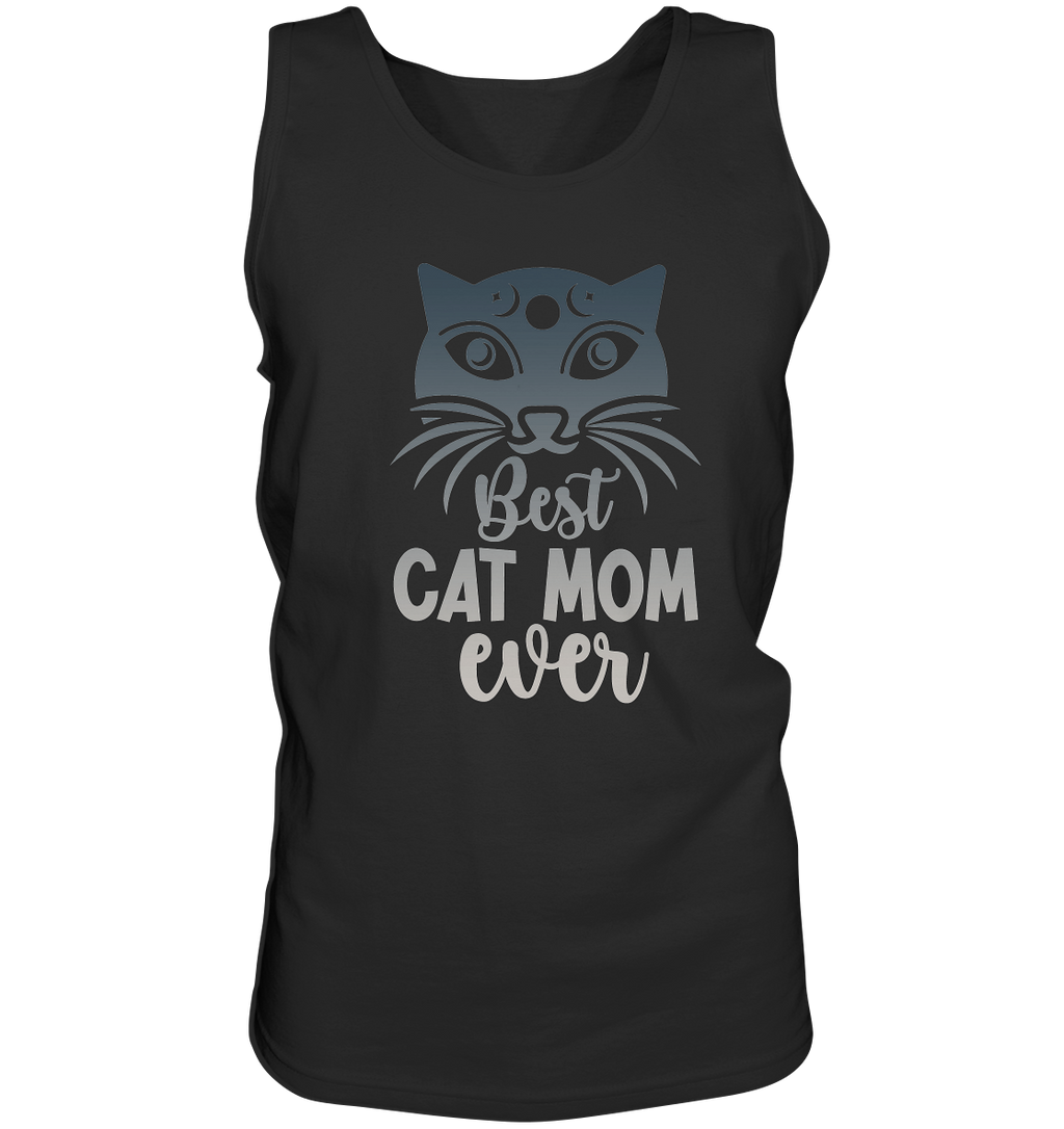 Best Cat Mum ever personalisierbar - Tank-Top